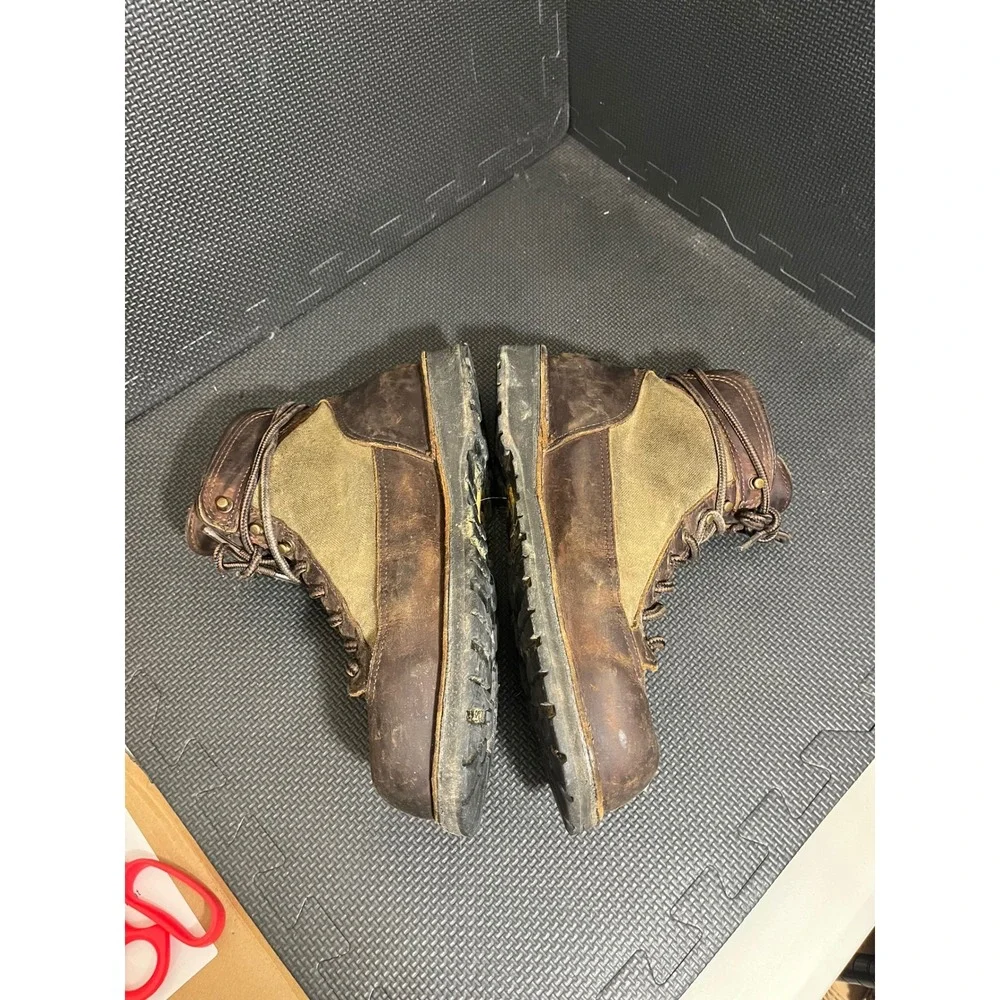 Danner Ridge Hiking Boots Mens 10.5‎ EE Wide Brown Green Gore-Tex Leather 34112